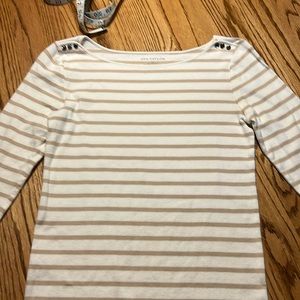 Ann Taylor medium knit striped top